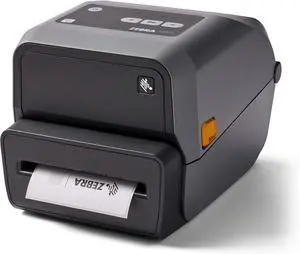 Ze bra ZD620t Thermal Transfer Desktop Printer 300 dpi Print Width 4 in Ethernet Serial USB Cutter Preinstalled ZD62043-T21F00EZ