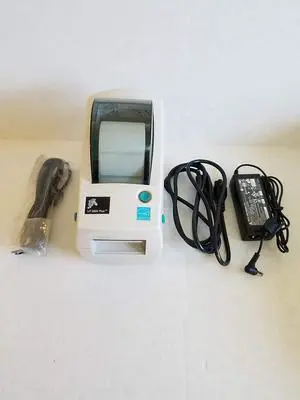 Ze bra LP 2824 Plus Printer 282P-201510-000 W/Adapter, Cables & Print