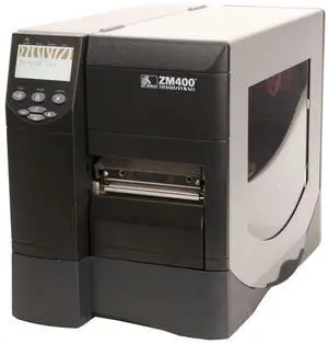 Ze bra ZM400-3001-5000T Direct Thermal/Thermal Transfer Desktop Label Printer, 300 DPI, 4.09" Print Width, 8"/sec Print Speed, Peeler with Rewind