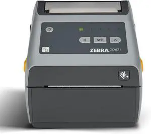 Ze bra ZD621 Direct Thermal Desktop Printer 300 dpi Print Width 4-inch USB Serial Ethernet ZD6A043-D01F00EZ