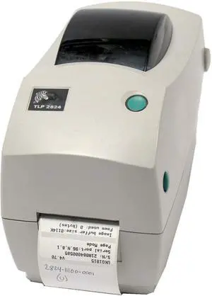 Ze bra TLP2824 2824-11100-0001 Thermal Bar code Label Printer USB Serial 203dpi