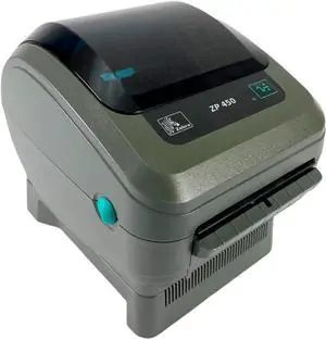 Ze bra ZP450 Portable Direct Thermal Label Printer USB Serial ZP450-0101-0000, Bundle with Power Cable