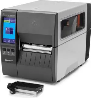 Ze bra ZT231 ZT23142-D01000FZ Direct Thermal only Industrial Bar code Label Printer - USB, Serial, Ethernet, Bluetooth Connectivity - 203 dpi, 4 Inch Print Width, Touch Display, Tear Bar