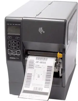 Ze bra ZT UPS ZT230 123100-200 Direct Thermal Label Printer Parallel Serial USB Peeler Rewinder