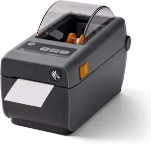 Ze bra ZD410 Direct Thermal Label Printer | USB & Ethernet Connectivity | 2 Inch Print Width | ZD41022-D01E00EZ