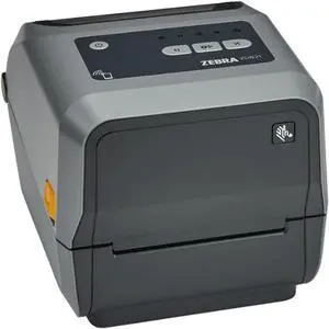 Ze bra ZD621 | Thermal Transfer & Direct Thermal Printer ZD6A043-301F00EZ | 300 DPI | USB, USB Host, Ethernet, Serial, BTLE5 Connectivity | Includes Jetset Software