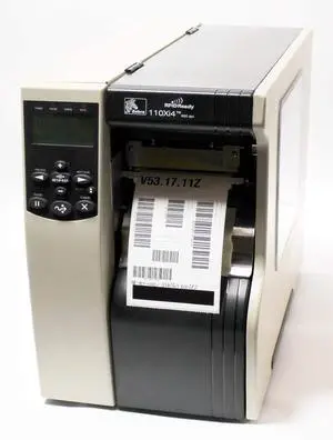 Ze bra Technologies 116-801-00001 Printer, RFID Ready, 4" DT/TT Tabletop, 600 DPI