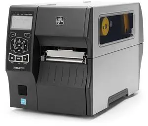 Ze bra Technologies ZT41046-T010000Z Series ZT410 4" DT/TT Tabletop Printer, 600 dpi Resolution, Tear Bar, Power Cord with US Plug, USB 2.0/RS-232 Serial/10/100 Ethernet, Bluetooth 2.1, EZPL