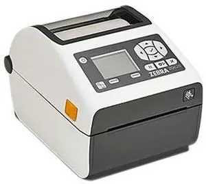 Ze bra ZD620d-HC Direct Thermal Desktop Label Printer for Healthcare, LCD, 203 dpi, USB, USB Host, Serial, Ethernet, 802.11, BT USA/Canada, Standard EZPL - ZD62H42-D01L01EZ
