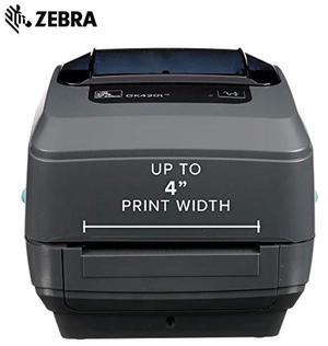 Ze bra GK420t 4" GK42-102510-000 Desktop Thermal Transfer Label Printer, 203 dpi, USB, Serial, Centronics Parallel, EPL, ZPLII - GK42-102510-000