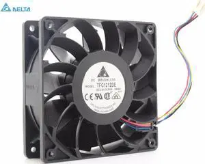 for delta 12CM  120mm 1225 12025 120*120*25MM PWM Fan TFC1212DE 252CFM vs PFB1212UHE Most Powerful Server CaseFan