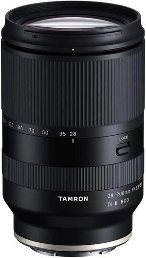 Tamron 28-200mm f/2.8-5.6 Di III RXD Lens for Sony E