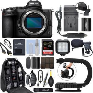 Nikon Z5 Mirrorless 243 MP FX Digital Camera Body  32GB Pro Video Kit