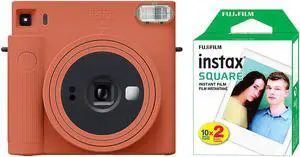 Fujifilm Instax Square SQ1 Fuji Instant Film Camera Terracotta Orange