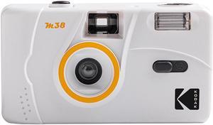 Kodak M38 35mm Film Camera with Flash Clouds White