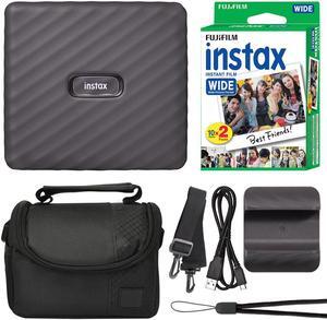 FUJIFILM INSTAX Link Wide Smartphone Printer Mocha Gray