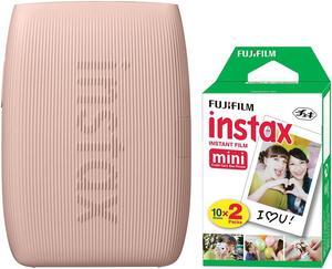 FUJIFILM INSTAX MINI LINK 3 Smartphone Printer Rose Pink + 20 Film Sheets