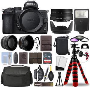 Nikon Z50 Mirrorless Camera with 16-50mm VR + 16GB 3 Lens Ultimate Accessory Kit