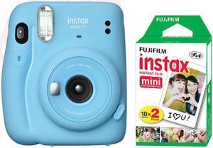 Fujifilm Instax Mini 9 Instant Film Camera Sky Blue  20 Sheets Instant Film