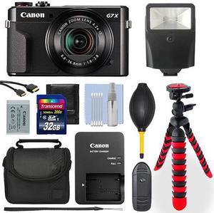 Canon Powershot G7x Mark II 20.1MP Digital Camera+ 32GB Deluxe Accessory Package