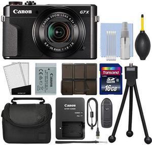 Canon PowerShot G7x Mark II 20.1MP Digital Camera 4.2x Optical Zoom + 16GB Kit