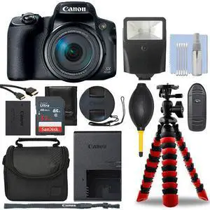 Canon PowerShot SX70 HS 20.3MP Digital Camera + 32GB Deluxe Accessory Package - International Version Canon PowerShot SX70 HS 20.3MP Digital Camera + 32GB Deluxe Accessory Package - International Version