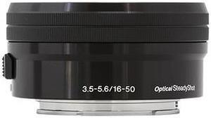 Sony E PZ 16-50mm f/3.5-5.6 OSS Lens for Sony E-Mount Cameras Black