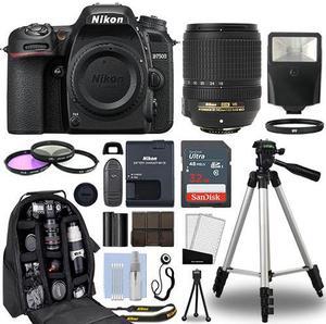 Nikon D7500 Digital SLR Camera Body  18140mm VR Lens  32GB Accessories Kit