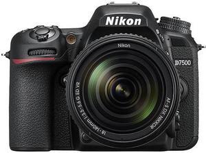 Nikon D7500 Digital SLR Camera 209 MP with 18140mm VR AFS DX Zoom Lens