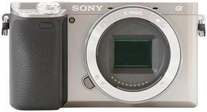 Sony Alpha a6400 Mirrorless 24.2MP 4K Digital Camera Body Silver