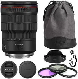 Canon RF 15-35mm f/2.8L IS USM Lens + Deluxe Accessory Kit