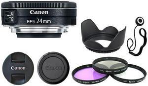 Canon EF-S 24mm f/2.8 STM Lens + Deluxe Accessory Kit