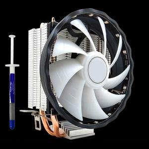 12V CPU Cooler? RGB Fan Copper 3 Pin Led Desktop Computer 2 Heatpipes Durable Radiator Silent Cooling For LGA 1155/1151 AMD