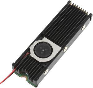 Aluminum Cooling Heatsink for NGFF M.2 NVME Heat Sink 2280 SSD Metal Sheet Thermal Conductivity Silicon DIY Radiator Cooling Fan