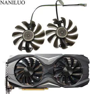 2PCS/lot 95mm 4Pin Cooler Fan Replace For Zotac GeForce GTX 1070 1080 GTX1070 GTX1080 AMP Edition Graphics Card Cooling Fan