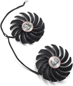 95MM PLD10010B12HH 4Pin Cooler Fan Replacement For MSI GTX 1060 1070 1080Ti RX480 470 480 570 580 Graphics Card Cooling Fan