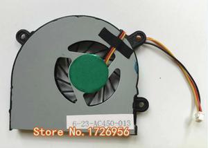 New laptop cpu cooling fan cooler fan for CLEVO C4500 FAN 6 23 AC450 013 AB6505HX J03