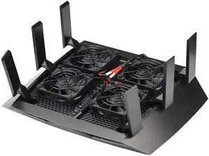 7cm 70mm USB 5V 2/4 fan combined router cooler with grille is suitable for rt ac5300 R7900 R8000 AC5300 cooling