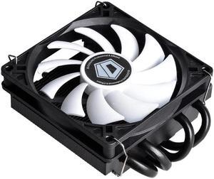 ID COOLING IS 40X HTPC/Mini ITX Cooling with 4 Direct Touch Heatpipe, 92mm PWM Fan, Compatible with Intel & AMD