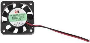 DC 24V 40mm 4cm 2 Pin 9 Blades Computer Chipset Cooling Fan