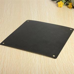 Arrival 14cmx14cm Computer Cooling Fan Filter PVC 140mm PC Fan Case Dust Filter Strainer Dustproof Mesh Cuttable