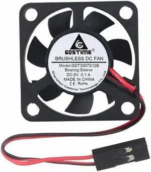 1 Piece 3cm 30mm x 7mm DC Brushless Cooling Fan 5V Dupont 2Pin Mini Radiator Cooler 3007 For Raspberry Pi 30x30x7mm