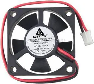 5PCS LOT DC 12V PH2.0 2P Part 35mm 35x10mm 3510 Brushless Cooling Fan