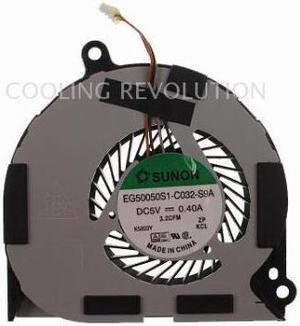 For Dell Latitude E7450 E7440 E7420 For EG50050S1 C032 S9A DP/N 0HMWC7 HMWC7 DC28000F5SL CPU Cooling Fan