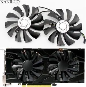 2pcs/set P106 GTX 1060 GPU VGA cooler For MSI GeForce GTX1060 GTX 1060 6GT OC INNO3D GTX 1060 6GB video Graphics Card cooling