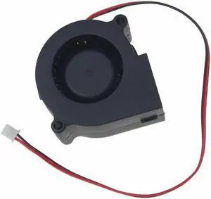 Gdatime 2 Pcs 60mm x 28mm Blower Fan 12v Sleeve DC 12 Volt 2Pin 6028s Heat Sink Blowing Radiator Cooling Brushless Cooler