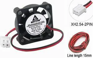 2 Pieces 5V 25mm x 7mm DC 25x7mm 2507S Small Micro Blushless Cooling Cooler High Speed 25x25mm 5 Volt