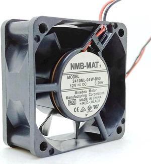 2410ML 04W B50 6025 60x60x25mm 60mm fan DC12V 0.26A Computer cabinet case chassis CPU power cooling fan