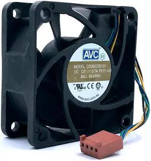 DS06025B12U P011 60mm 6cm DC 12V 0.70A Pwm server inverter cooling fan