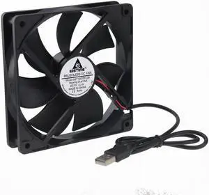 1 Pcs 120mm*120mm*25mm USB Cooler DC 5V Brushless Motor Cooling Fan 12cm 120mm x 25mm Dual Ball 12025B 0.5A 2000RPM